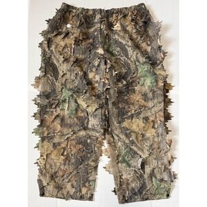 WALLS - Men's Ghillie Mesh Leafy Advantage Timber Camo Hunting Pants - 2X-Large